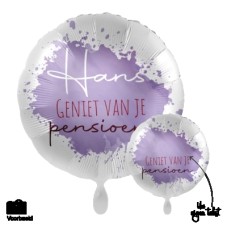 Balloon 'Pension' with your own text